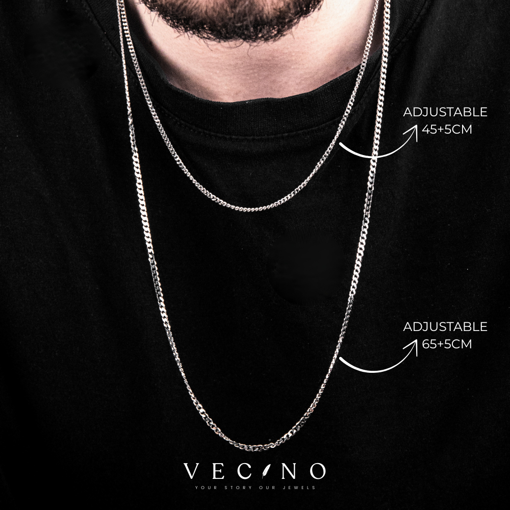 Custom Round Necklace - Text