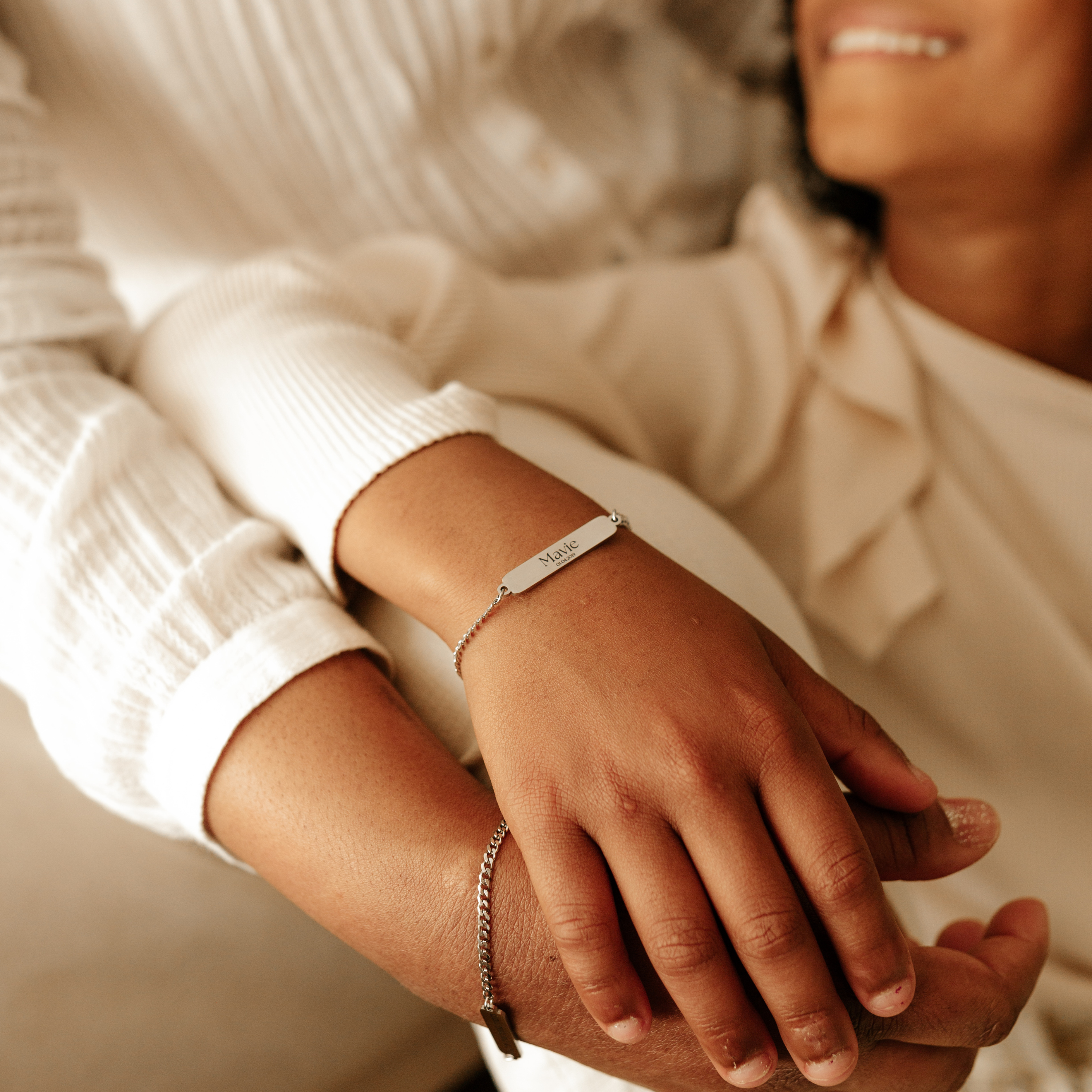 Custom Bracelet - Text + Date