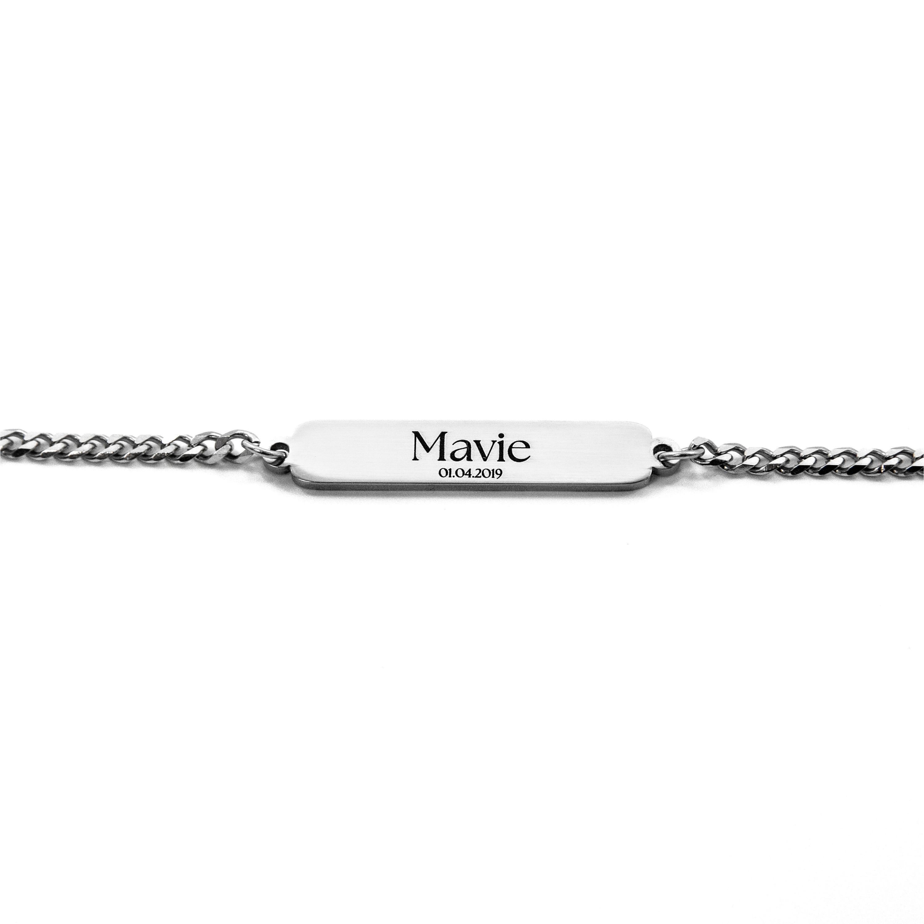 Custom Bracelet - Text + Date