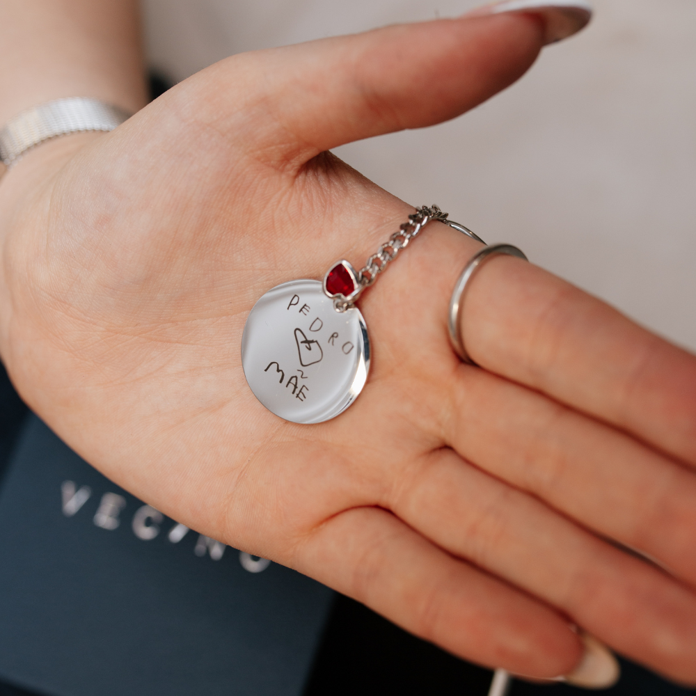 Porta-chaves Personalizado - Caligrafia