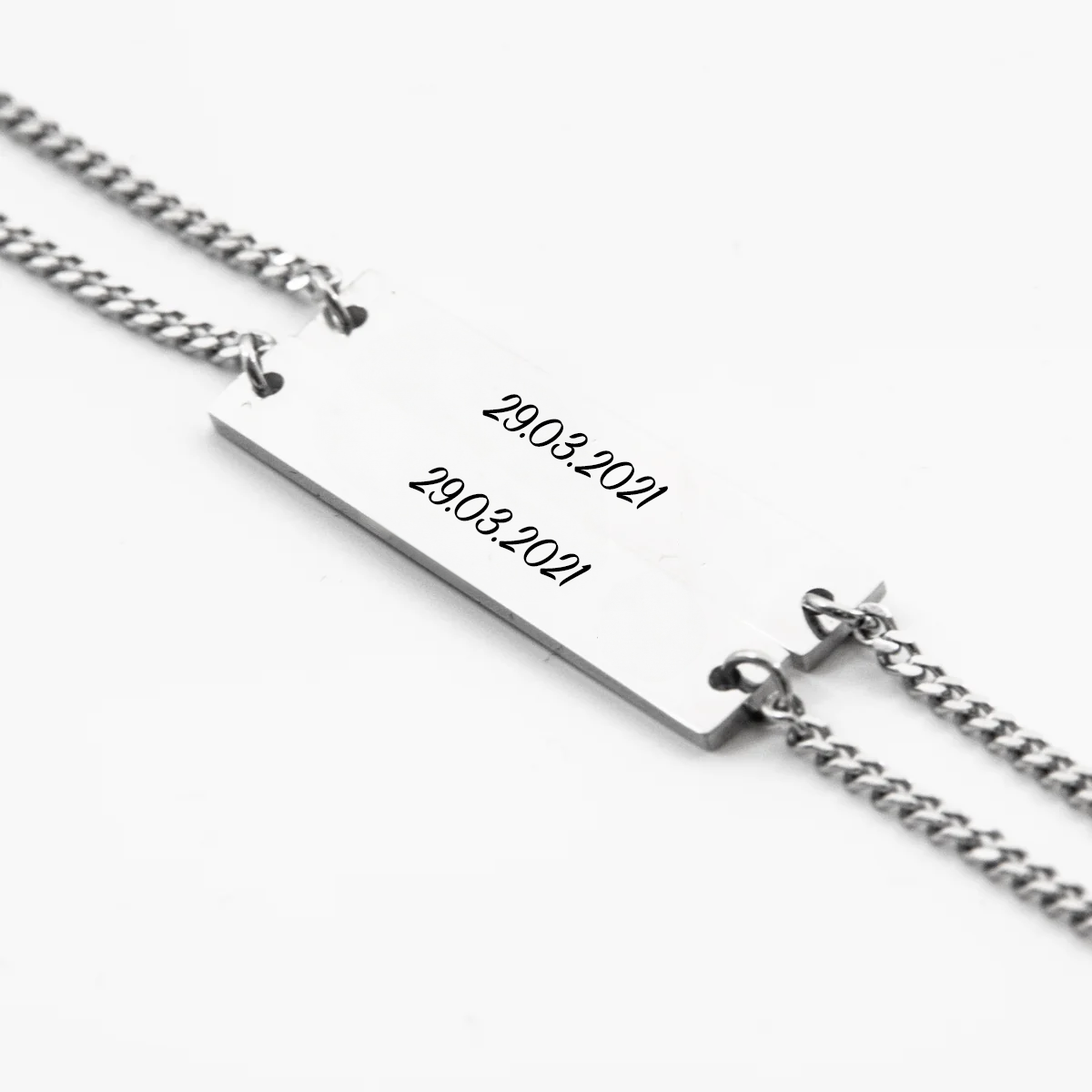 Duo Custom Bracelet - Text