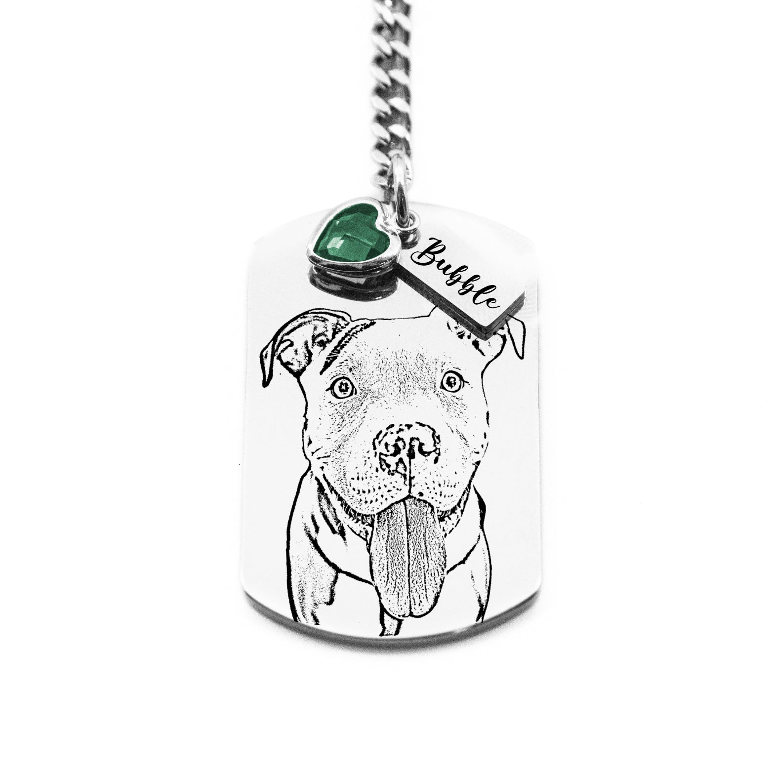 Custom Keychain - Pet Outline