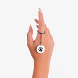 Custom Keychain - Handprint (mom)