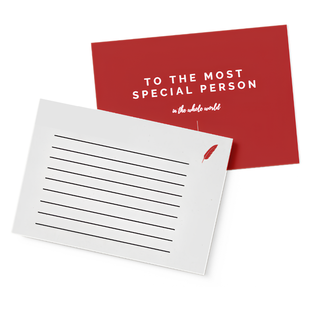 VECINO personalized gift card – message card for jewelry gift packaging
