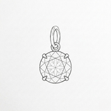 Birthstone Round - Gold