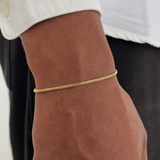 Snake Chain Bracelet - Gold ( for him )