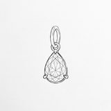 Birthstone Pear - Gold