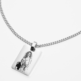 Collana personalizzata - Contorno (mamma)