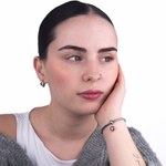 Red heart charm lifestyle – VECINO charm bracelet collection