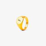 Anello personalizzato con iniziale - Gold