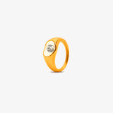 Custom Ring Pet Outline - Gold