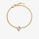 Personalized initial Q zirconia bracelet – letter Q luxury gift by VECINO