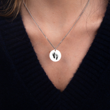 Collier personnalisé-Empreinte de pas