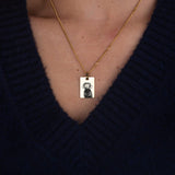 Collana personalizzata con immagine di animale domestico - Gold