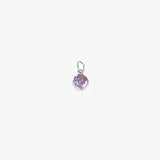 Birthstone Round - Silver