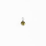 Birthstone Round - Silver