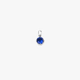 Birthstone Round - Silver