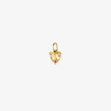 Birthstone Heart - Gold