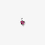 Birthstone Heart - Silver