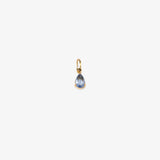 Charm Birthstone Pear December - Gold