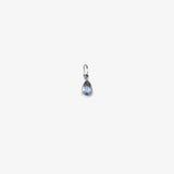 Birthstone Pear - Silver