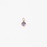 Birthstone Round - Gold