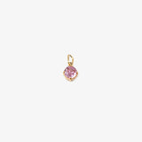 Birthstone Round - Gold