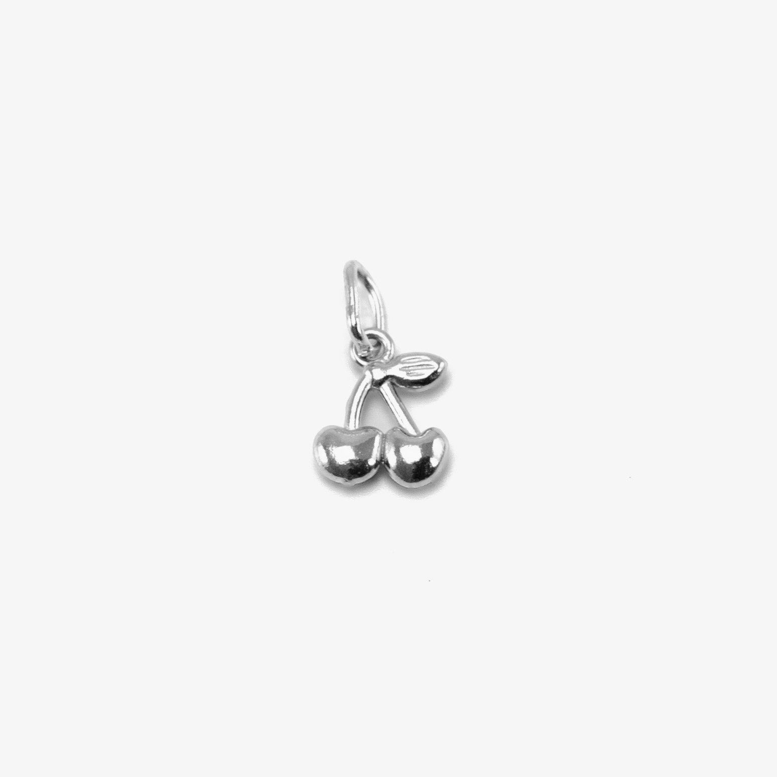 Cherry charm silver for VECINO bracelet – playful decorative jewelry charm