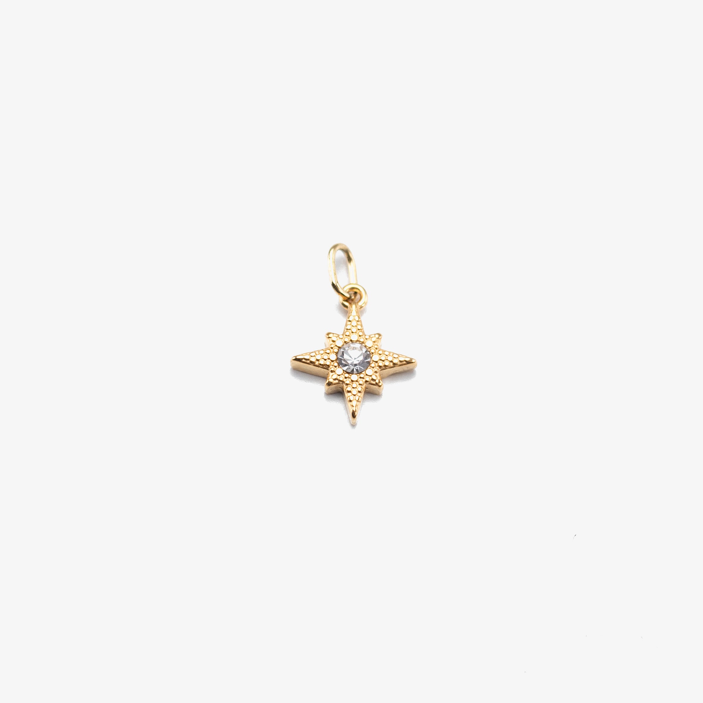 North star charm for VECINO bracelet – guiding light decorative jewelry charm