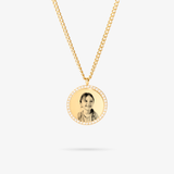Collana rotonda personalizzata con zirconi - Immagine - Gold (mamma)