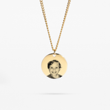 Bild einer personalisierten Halskette Gold (Mama)