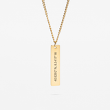 Custom Necklace Coordinates - Gold