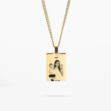 Bild einer personalisierten Halskette Gold (Mama)