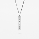 Custom Necklace Coordinates - Silver
