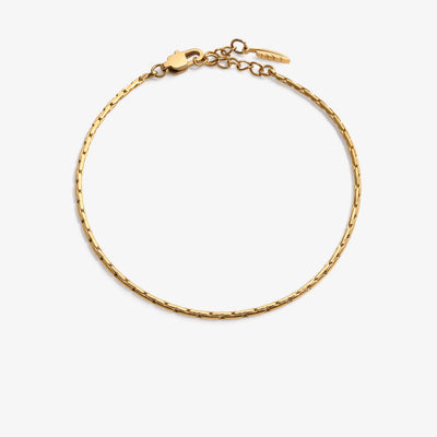 Wire Chain Bracelet - Gold