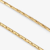Wire Chain Necklace - Gold