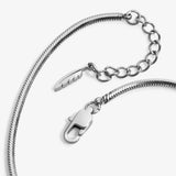 Snake Chain Bracelet - Silver ( for him )