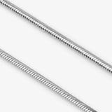 Snake Chain Bracelet - Silver ( for him )