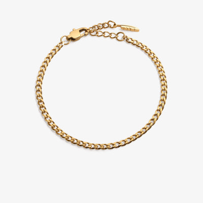 Cuban Chain Bracelet - Gold ( for her )