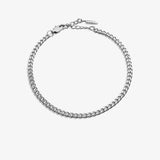 Cuban Chain Bracelet - Silver ( for him )