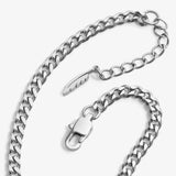 Cuban Chain Necklace - Silver ( for him )