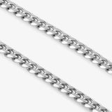 Cuban Chain Necklace - Silver ( for him )