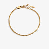 Fluid Chain Bracelet - Gold