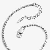 Fluid Chain Halskette - Silver