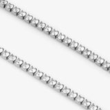 Tennis Chain Bracelet - Silver