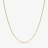 Wire Chain Necklace - Gold