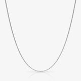 Wire Chain Necklace - Silver
