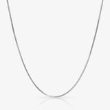Snake Chain Necklace - Silver ( for him )