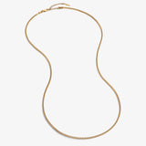 Square Chain Necklace - Gold ( for her )