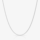 Fluid Chain Halskette - Silver